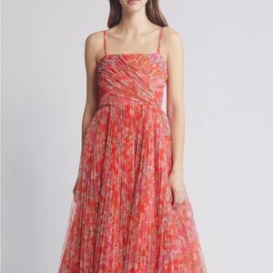 Hutch | Dresses | Hutch Nwt Black Asymmetrical Lace Mix Maxi Slip Midi Dress
